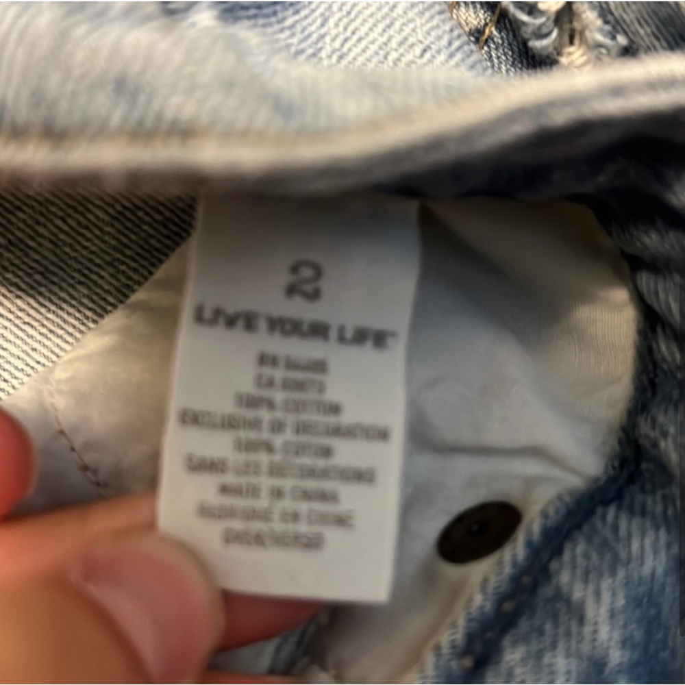 American Eagle 🦅 Jean mini skirt size 2 - Picture 3 of 5